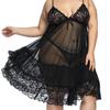 Comercio Exterior Transfronterizo Lencería Sexy Estilo Caliente Vestido de Noche Sexy Europeo y Americano Camisola Sexy Vestido Talla Grande 130kg Ropa de Dormir