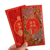 2027 Año Nuevo Sobres Rojos Personalización Sobres de Dinero de la Suerte de Mil Yuanes Estampado en Caliente Logo Dorado Personalización Directa del Fabricante con Imagen