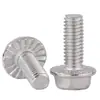 Fabricante Original Acero Inoxidable 304 Tornillo de Brida Dentada de Cabeza Phillips M3~10 Tornillo de Cabeza Hexagonal Phillips