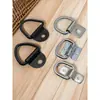 Gancho Galvanizado Accesorios para Remolque Triángulo en V Anilla de Arrastre en D Anilla de Ojo Gancho de Piso Hebilla de Amarre Modificación de Vehículo Todoterreno RV