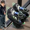 Sapatos Femininos 2026 Novo Outono Infantil Princesa Tênis Pai Botão Menina Sola Macia Antiderrapante Tênis Esportivo Infantil Médio e Grande