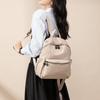 Mochila para Mujer Nueva Llegada Moderna Versátil Gran Capacidad Tela Oxford Lona Tela Completa Impermeable Ligera Mochila para Estudiantes Universitarias Mujeres