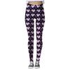 Ropa Nueva Europea y Americana Transfronteriza para el Día de San Valentín 2024 para Mujer Estampado Digital Amor Casual Ajustada Adelgazante Aspecto Cintura Alta Leggings