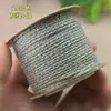 Cuerda de mano tejida con hilo de algodón con adición de oro de 1.8 mm, cuerda para jugar Wen, no elástica, resistente al desgaste, cuerda DIY, borla de bodhi, punta