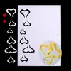 Cartón para envolver flores accesorios para el cabello bolsa de papel con dibujos accesorios papel adhesivo plantilla de papel casera cartón blanco corte de flores broche