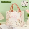 Bolsa de Lona Personalizada con Diseño Impreso, Bolsa de Compras Ecológica, Bolsa de Lona, Bolsa Impresa Multicolor, Bolso de Mano Publicitario Cultural y Creativo, Hecho a Medida