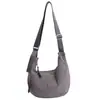 Bolsa Transversal de Grande Capacidade, Bolsa de Viagem da Moda, Bolsa Dumpling de Estilo Igual para Homens e Mulheres, Bolsa de Peito Retrô Leve, Mochila Esportiva para Ciclismo