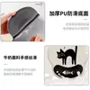 Mouse Pad de Pulso de Gato Fofo Apoio de Mão de Silicone Simples para Escritório Almofada de Pulso Espessa Estéreo 3D Prevenção de Dor na Mão do Mouse