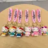 Nuevo Lindo Llavero de Gato Kt Muñeca Exquisita Colgante de Pareja para Bolso Decoración de Coche Máquina de Garra Regalo Venta al por Mayor