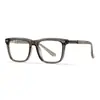 Gafas Retro Anti-Luz Azul Tr90 Transfronterizas Estilo Europeo y Americano para Hombre Montura Cuadrada Espejo Plano Bisagra de Resorte CP Patillas de Bisagra 60032