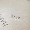 Pendientes de Flor de Cristal de Hielo de Zirconio Flash de Verano para Mujer, Lujo Accesible, Gama Alta, Pendientes Exquisitos, Diseño de Nicho, Pendientes Únicos