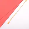 Pulsera redonda de acero inoxidable geométrica de imitación oro Xuping, moda transfronteriza europea y americana, lujo ligero, joyería de nicho al por mayor