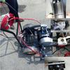 Máquina de marcação de trilha de plástico de pressão manual Máquina de marcação de campo de futebol de estádio Máquina de desenho de pintura epóxi para local de esportes