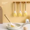 Cepillo de Plástico para Ollas para Lavado de Platos en Casa, Cepillo Rascador para Ollas, Cepillo para Lavar Platos, Cepillo de Limpieza Descontaminante, Cepillo de Mango Largo, Herramienta Rascadora para Ollas de Cocina