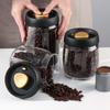 Tarro de Té de Vidrio Tarro Sellado al Vacío Tarro a Presión Tarro a Prueba de Humedad Flor Goma Pericarpio Tarro de Almacenamiento Tarro de Almacenamiento de Granos de Café