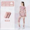 Protector de rodillas y codos para mujer, protector de muñecas, para correr, saltar la cuerda, yoga, protector de articulaciones y tobillos.