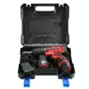 Taladro Eléctrico de Mano Taladro Eléctrico de Litio Taladro de Impacto para el Hogar Destornillador Eléctrico Juego de Grado Industrial Taladro Recargable Taladro de Impacto Taladro Pequeño Tipo Pistola
