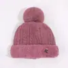 Ganga Especial Gorro de Punto de Celebridad de Internet Gorro de Invierno Cálido y a Prueba de Viento Gorro de Invierno para Mujer Lindo Gorro con Protección para las Orejas Gorro para Mujer
