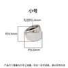 Prata Esterlina 925 Sólida Contas Espaçadoras de Intestino Grosso Estilo Tibetano Chanfradas Contas de Cintura de Intestino de Porco Contas Superiores Contas Combinando Espaçador de Prata Pura DIY