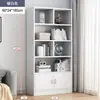 Estante de chão, armário de armazenamento multifuncional para casa para a sala de estar, armário de armazenamento, estante simples de parede para o escritório