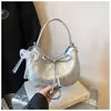 Bolso de Viaje de Gran Capacidad de Moda 2026 Nuevo Modelo Color Sólido Elegante Lazo Bolso Cruzado de Hombro Axila Bolso de Mano Bolso Dumpling