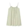 Comércio Exterior Transfronteiriço 2026 Novo Atacado Roupas Femininas Simples Alça Fina Popeline Vestido Mini 0881306912