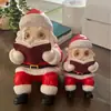 Nuevo producto transfronterizo: Lámpara de lectura de Papá Noel, luz ambiental decorativa de Navidad, adorno de resina, luz de noche para mesita de noche de dormitorio