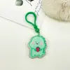 Colgante de llavero acrílico con palabras inspiradoras lindas, regalo de graduación para estudiantes, pequeño adorno para llavero de bolso y coche
