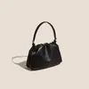 Bolso de Mano de Gama Alta de Nicho Modelo Nuevo 2026 para Mujer, Bolso de Hombro Versátil a la Moda, Bolso Cruzado Casual de Piel de Vaca de Primera Capa Tipo Nube