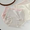 Pantaletas de Algodón Puro Clase A para Mujer, Alta Elasticidad, Cómodas, Sin Costuras, Amigables con la Piel, Delgadas, 100% Algodón, Calzones Antibacterianos 10A