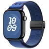 Adecuado para Apple Watch 11 Correa de Reloj iWatch S10/9 Hebilla Magnética Correa de Bucle de Nylon Nike