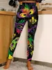 Calça Feminina Nova Transfronteiriça Estampa Digital 3D Calça Cropped Mais Vendida Calça Mais Vendida na Amazon para Mulheres Pode Ser Personalizada com Fotos