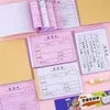 Slip de Castigo Creativo Xiaohongshu Broma Compañero de Clase Amigo Estudiante Recompensa y Castigo Notificación Cupón Documento Papel Carbón Divertido
