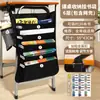 Bolsa de libros colgante de gran capacidad, bolsa de libros para el lado del escritorio, almacenamiento lateral para estudiantes, bolsa colgante para escritorios de estudiantes de secundaria y preparatoria