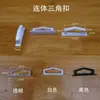 Ganchos de Caja Coloridos, Ganchos de Plástico Triangular con Forma de Avión 3D, Ganchos Colgantes para Cajas Digitales y Cajas de Papel, Etiquetas Colgantes para Exhibición