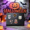 50 stickers vintage de calabaza para Halloween para cuadernos, tazas y decoraciones de PVC, venta al por mayor cultural y creativa transfronteriza