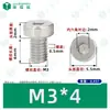 Tornillos Hexagonales Cabeza de Copa Gb7984 Acero Inoxidable 304 Cilíndricos Cabeza Delgada Hexagonales Máquina Tornillos Pernos M2-M12