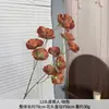 Flores de Papoula Artificiais de 12 Cabeças Cerimônia de Casamento Decoração de Corredor de Salão de Casamento Arranjo de Parede de Fundo Flores Artificiais Adereços para Fotografia de Casa