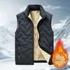 Direto do fabricante: Coleção de inverno 2026 - novas jaquetas de algodão quentes, casuais e estilosas com forro de fleece ultrassônico e calças masculinas