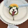Gancho de puerta de dibujos animados para estudiantes, Yiwu, pequeño producto, regalo para baño, lindo gancho de acrílico sin perforaciones