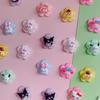 Animalito Sanrio de dibujos animados transparente accesorios de resina DIY pegamento crema funda de teléfono adorno para la cabeza horquilla parche para vaso de agua