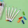 Canetas Aquarela Portáteis para Jardim de Infância, Canetas Laváveis para Desenho para Crianças, Materiais Escolares, 24 Cores, Portátil