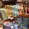 Serie Colección Van Gogh Pintura al Óleo Vintage Set de Marcapáginas Metálicos Regalo Exquisito de Alta Gama para Amigos Personalizable con Logo Grabado