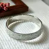 Pulseira popular transfronteiriça com contas coloridas, pulseira simples versátil vintage boêmia com ranhura nova