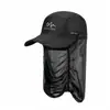 Sombrero de Pesca Desmontable Parasol Sombrero de Pescador Gorra de Pesca Plegable Sombrero de Sol para Exterior