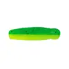 Señuelo de papa de dos colores de cebo blando, cebo artificial para la pesca de lobina de pozo negro, señuelo de gusano blando biónico, cebo con anzuelo crank