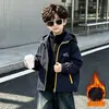 Chaqueta Bordada para Niños de Primavera y Otoño, Abrigo Estiloso y Genial Estilo Coreano para Niños, Ropa Exterior de Moda para Niños Pequeños, Comercio Exterior