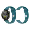 Adequado para Relógio Huawei Gt4/5 Pulseira de Silicone Monocromática Fivela Invertida Pulseira de Pulso de Silicone Fivela de 18mm Pulseira de Relógio de Silicone