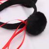 Linda Diadema para el Cabello con Lazo Bola de Pelo Cabeza Redonda Cuerno de Dragón Pinza para el Cabello Accesorios Divertidos para el Cabello Diadema de Lazo Niños