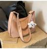 Bolso Tote de Moda Lichi para Mujer 2024 Nuevo Gran Capacidad Cara Suave Bolso Cruzado Simple Elegante Bolso para el Trabajo